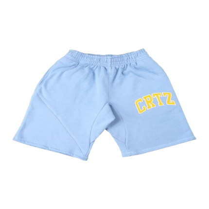 Babyblaue Corteiz Dropout-Shorts