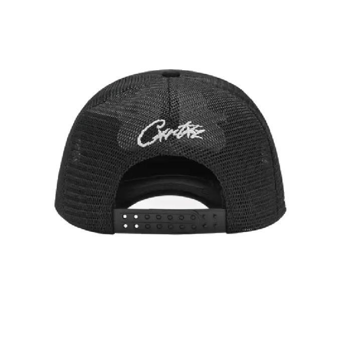 Casquette Trucker Corteiz 5 Starz Alcatraz Noir