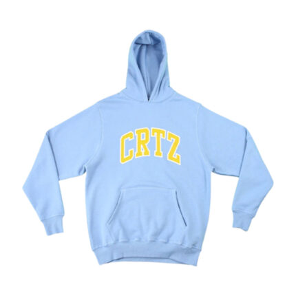 Corteiz Crtz Blauer Kapuzenpullover