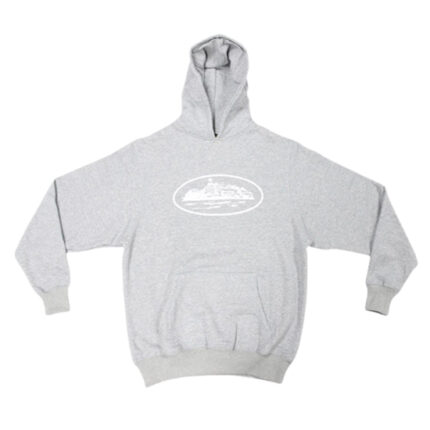 Grauer Corteiz-Hoodie