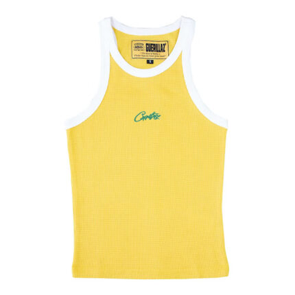 Corteiz gelbes Tanktop für Herren